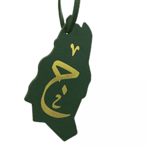 خريطة المملكة من الجلد بالاحرف العربية