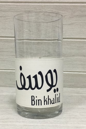 فازة ورد ملبسة جلد