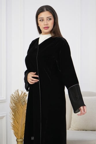 عباية قطيفه كسرات كم وتحت