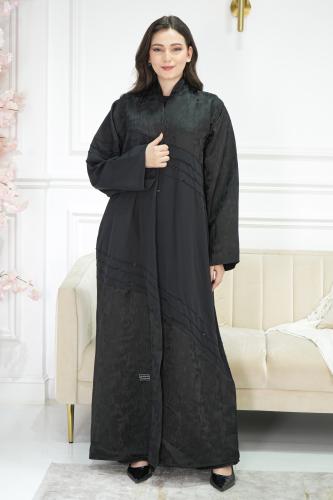 عباية صالونه نص شك – فخامة عملية أنيقة