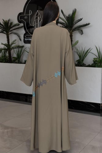 عباية راقية ملون شك