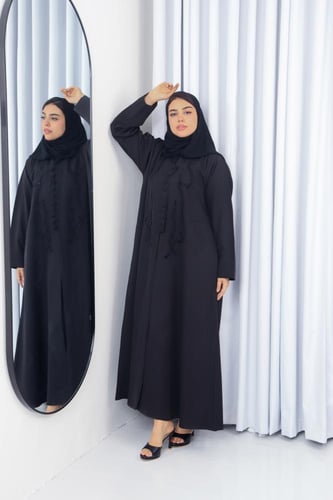 عباية كلوش زرار شك امام