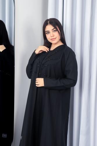 عباية تيجان شك مكرة امام