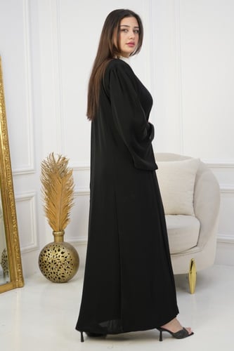 عباية أوفر نواعم بطبقتين وكسرات على الكتف عملية وأ...