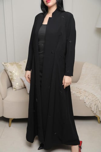 عباية بليزر مبطن شك – فاخرة وأنيقة
