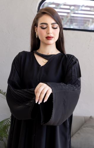 عباية لمياء دودوز شك كم وأمام – راقية ومميزة