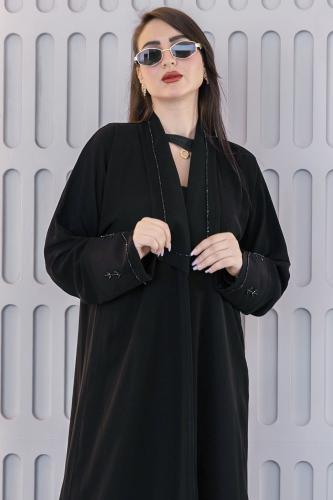 عباية بليزر قلاب شك كريب الرياض – عصرية وأنيقة