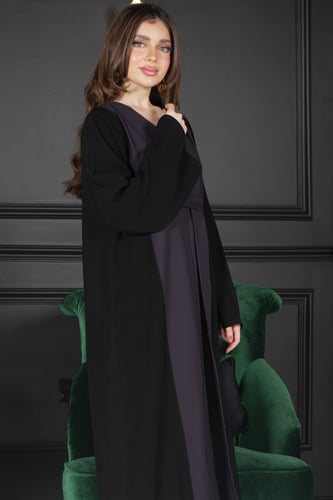 عباية قماش موف حزام امام سراميك كوري