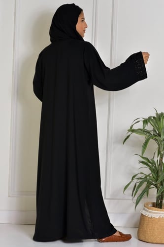 عباية شك كم ورد نواعم كوري أنيقة وراقية