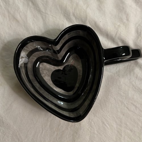 كوب القلب بلاك