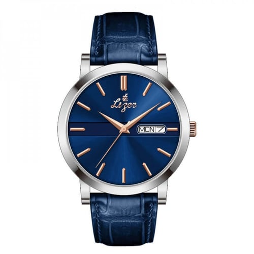 L12707 ساعة جلد رجالية