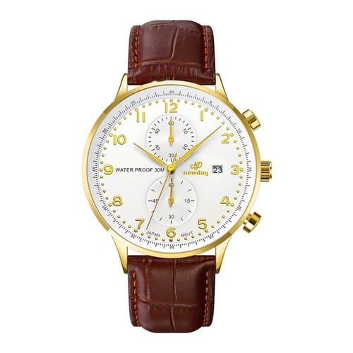 ND9301 ساعة رجالية جلد