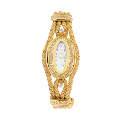 ساعة نسائية Cindrella AC2416 – تصميم بيضاوي أنيق ب...