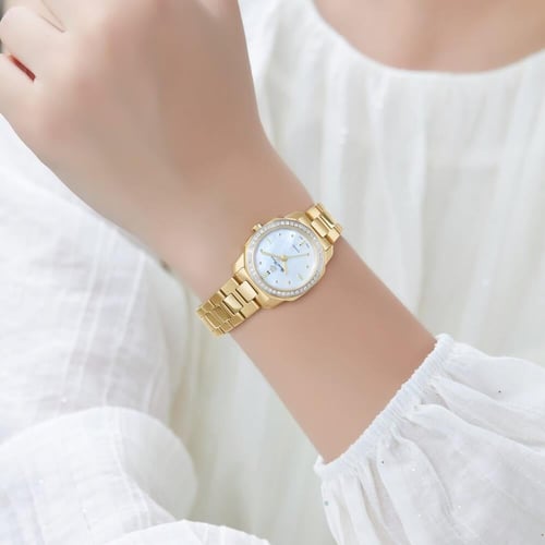 SP7922D ساعة الماس نسائية كوارتز سويسري