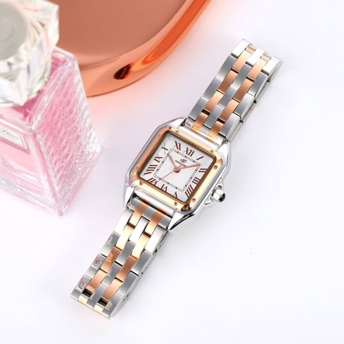 ND1864 ساعة نسائية ستانلس ستيل