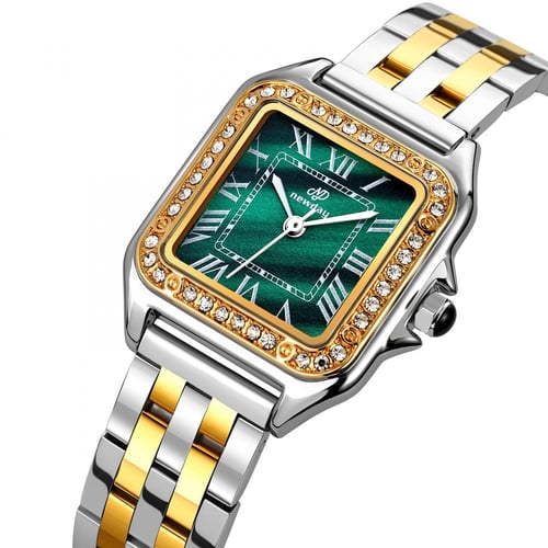 ND1862 ساعة يد نسائية ستانلس ستيل