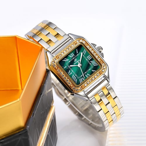 ND1862 ساعة يد نسائية ستانلس ستيل