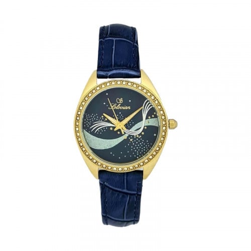 SL114L ساعة جلد نسائية