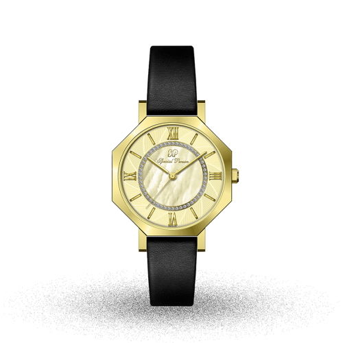 SP12676 ساعة نسائية جلدية SMALL