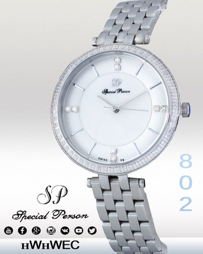 SP802L ساعة نسائية ستانلس ستيل