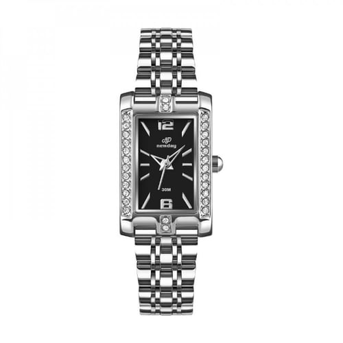 ND1690 ساعة نسائية ستانلس ستيل