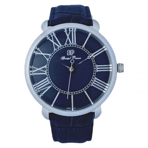 SP12493 ساعة جلد رجالية