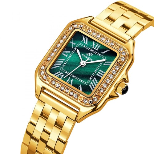 ND1862 ساعة يد نسائية ستانلس ستيل