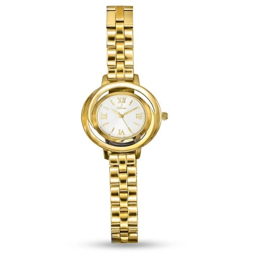 ساعة Solovian النسائية SL878 – تصميم دائري انسيابي...