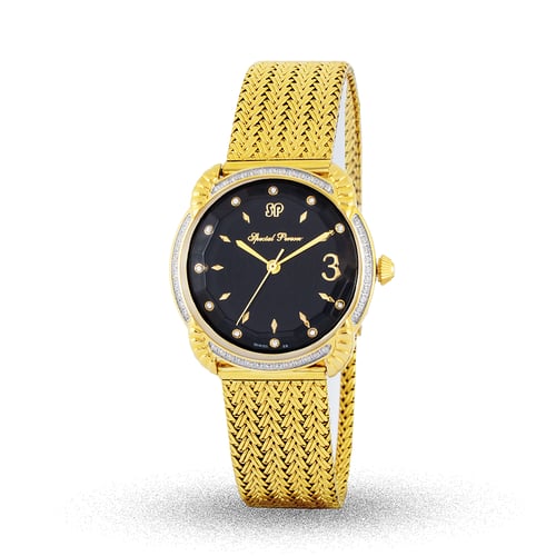 SP12548 ساعة نسائية ستانلس ستيل