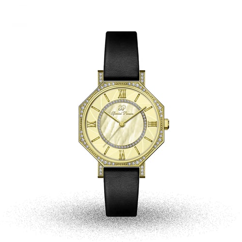 SP12677 ساعة نسائية جلدية SMALL