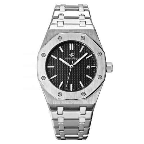 ND1884 ساعة يد رجالية ستانلس ستيل