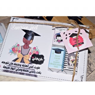 لوحة خشبية + شوكليت