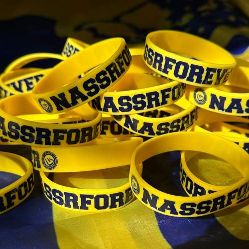 NASSRFOREVER SILICONE WRISTBAND | سوار سيليكون NASSRFOREVER