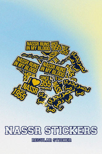 NASSR STICKERS | النصر ملصقات