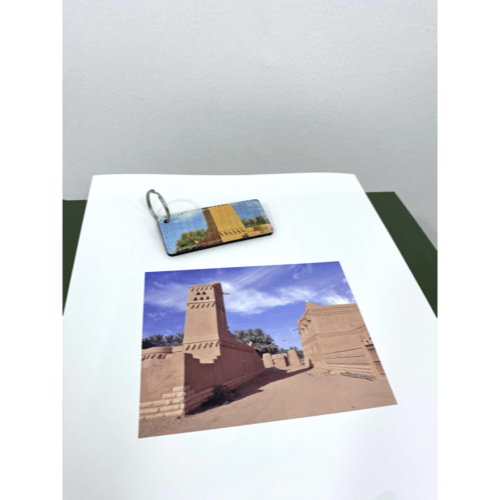 الطباعة على ميدالية المفاتيح