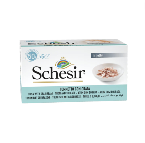 شيزر معلبات تونه مع سمك الدنيس وجبة طبيعية في جيلي...
