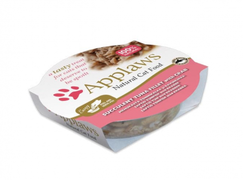 ابلاوز اطباق فيليه سمك التونة مع السلطعون 60غ