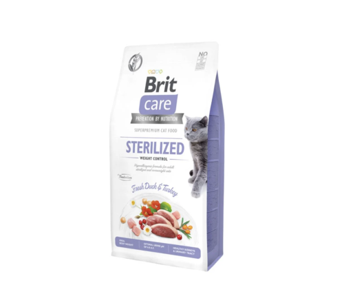 بريت كير طعام جاف للقطط المعقمة تساعد بالتحكم على...