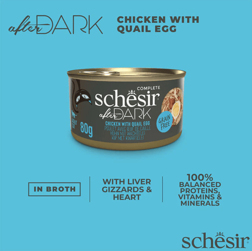 شيزر افتر دارك طعام رطب وجبة متكاملة بالدجاج وبيض...