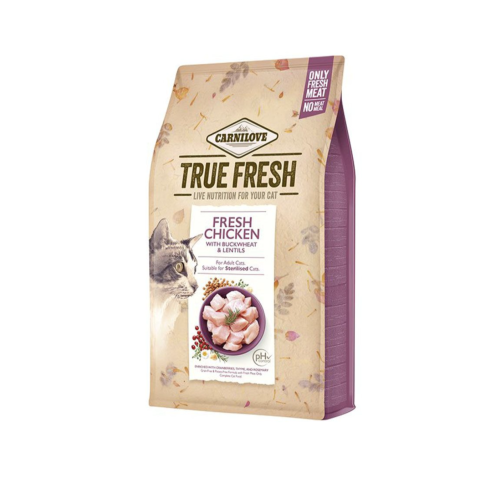 كارنيلوف اكل جاف للقطط المعقمة بالدجاج الحقيقي الط...