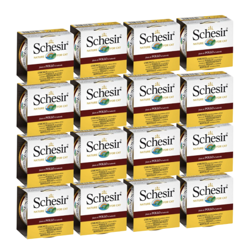 شيزر معلبات فيلية الدجاج وجبة طبيعية 85 جرام