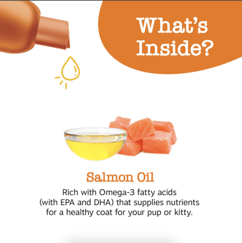 زيستي باوز زيت السلمون البري للكلاب والقطط 237 مل