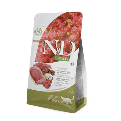 فارمينا طعام جاف للقطط بالكينوا و البط للعناية بال...