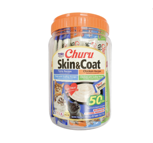 تشورو تشكيلة العناية بالجلد و المعطف مكافئات للقطط...