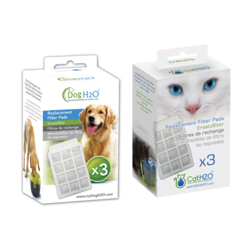 اتش تو او فلتر تنقية الماء 3 قطع