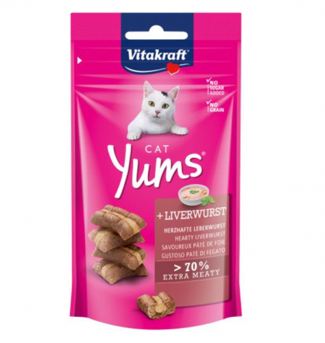 فيتاكرافت مكافات قطط بنكهة اللحم 40g