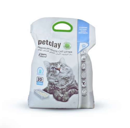 بت كلاي بنتونيت الأبيض برائحة الصابون رمل طيني للق...