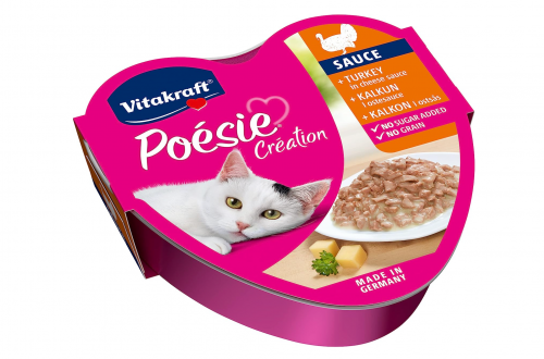 فايتا كرافت طعام بالديك الرومي للقطط 85 غ