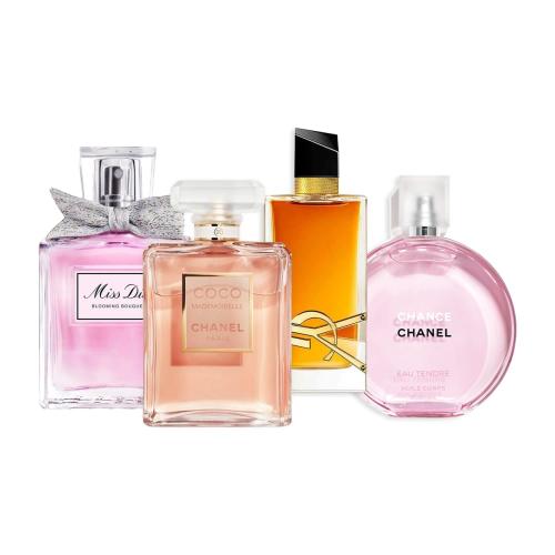 بكج يتكون من ٤ عطور مع كيس سيفورا