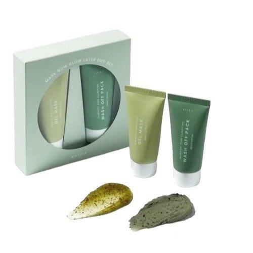 أكسيس Axis-مجموعة ماسك 2في 1 لتنظيف المسام و نضارة...